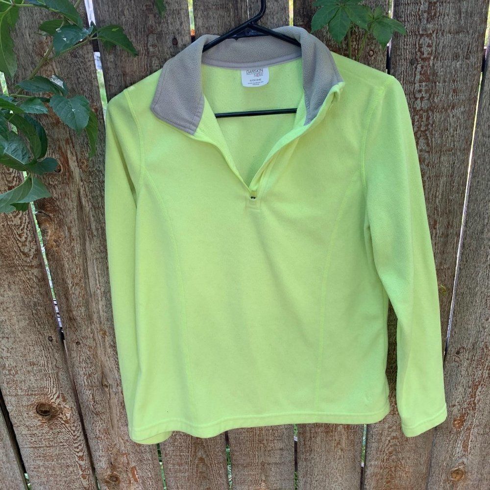 Danskin Now top jacket long sleeve size small
